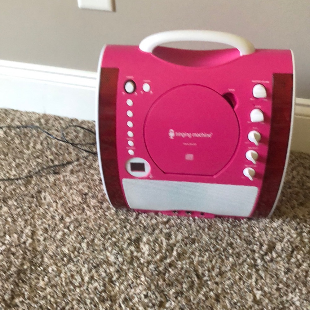 karaoke machine